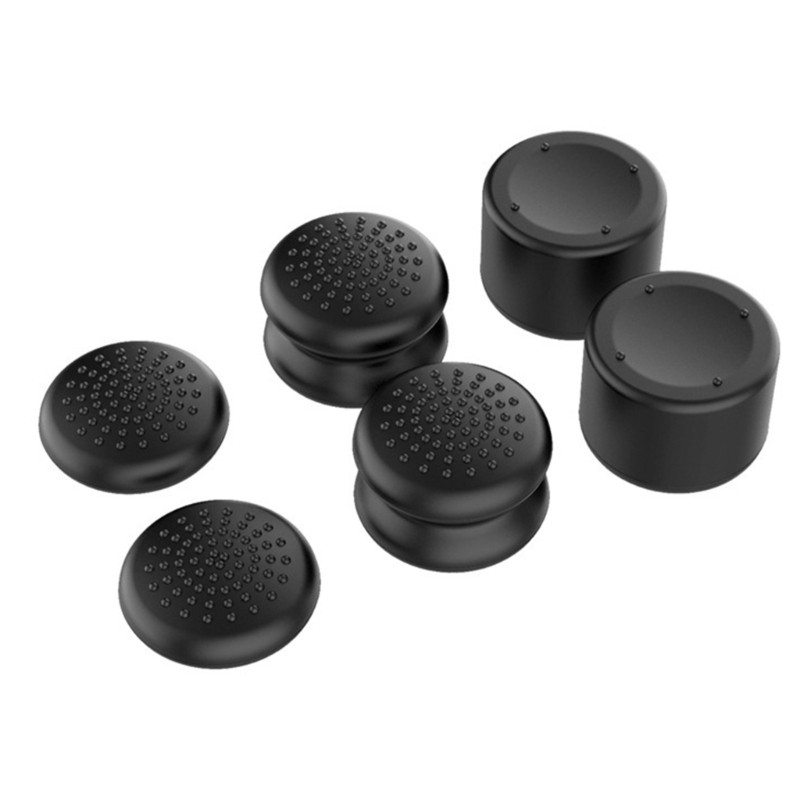 6pcs Not Slip Textured Thumb Grips Interchangeable Silicone Caps for switch2