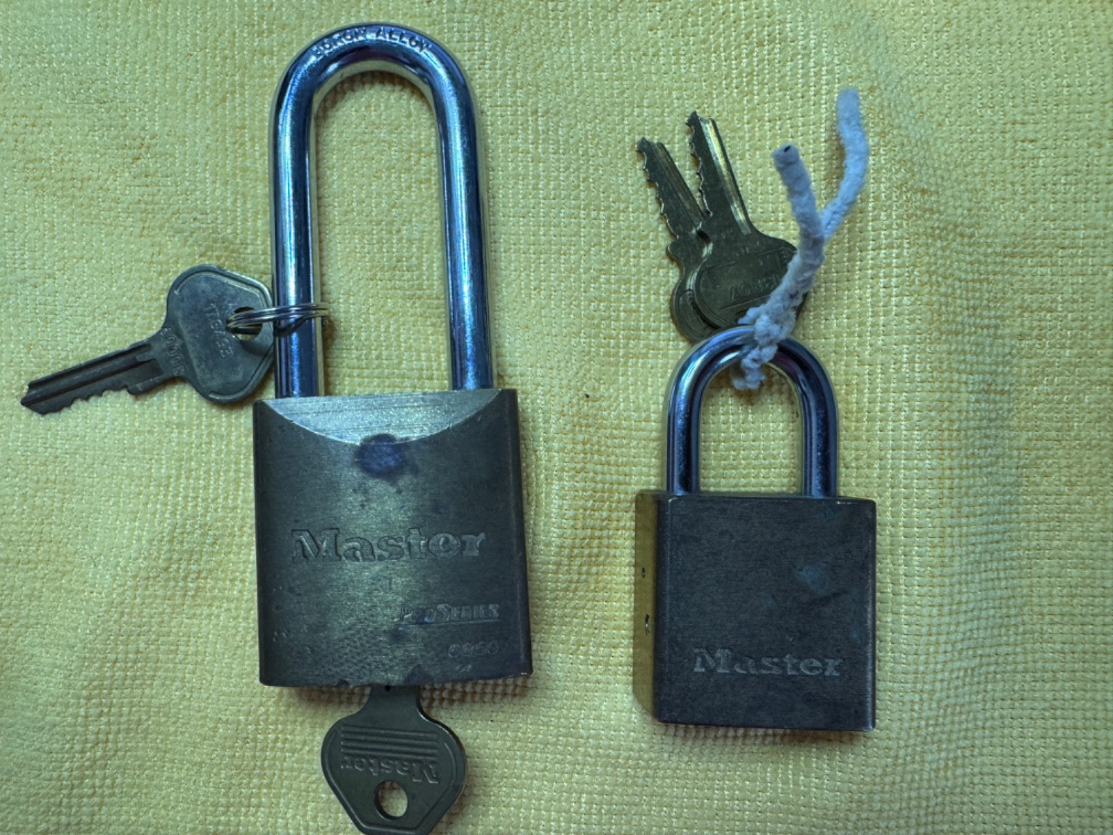 Master Lock 6850 Pro Series & Master 575 Padlock