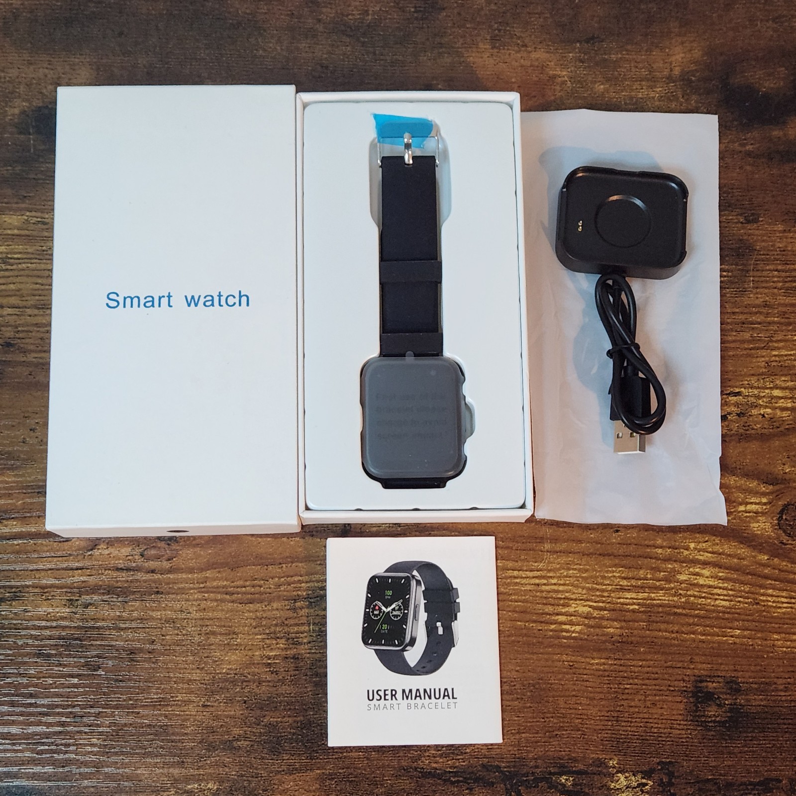Smart Watch Fitness Tracker – Da Fit App Compatible – Heart Rate Sleep Monitor