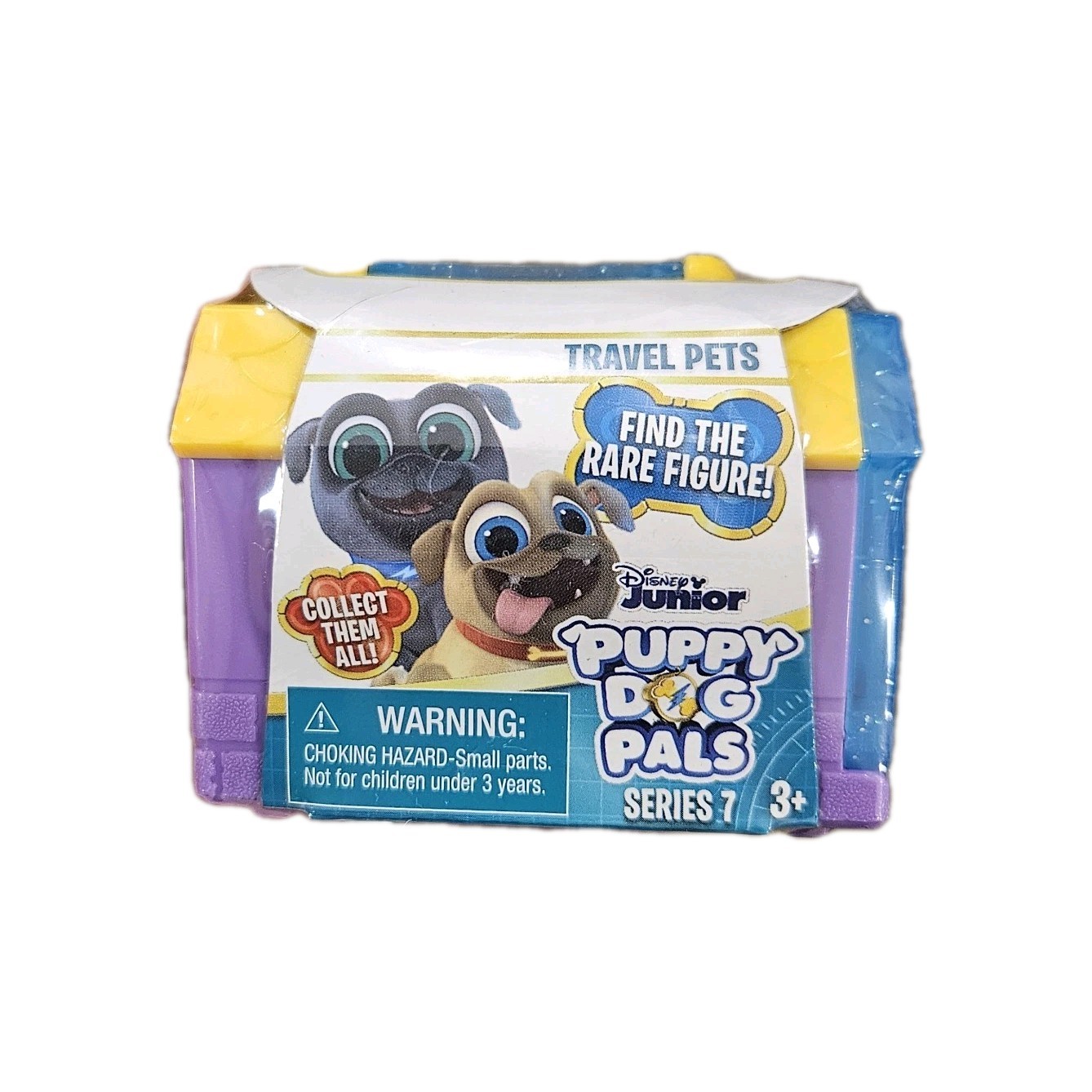 Disney Junior Puppy Dog Pals Series 7 Blue Purple Crate Mystery Blind Bag
