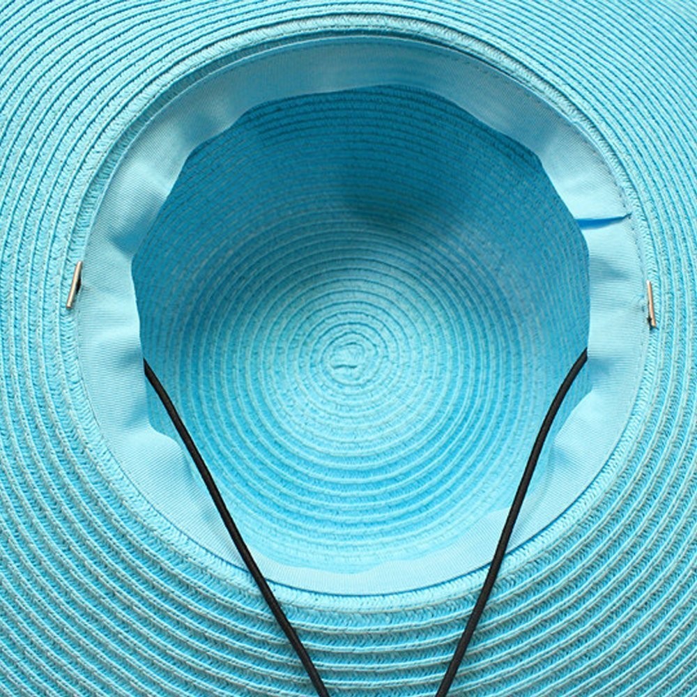Hat Chin Cord, Black Flexible Removable Strap with 11.8inch,