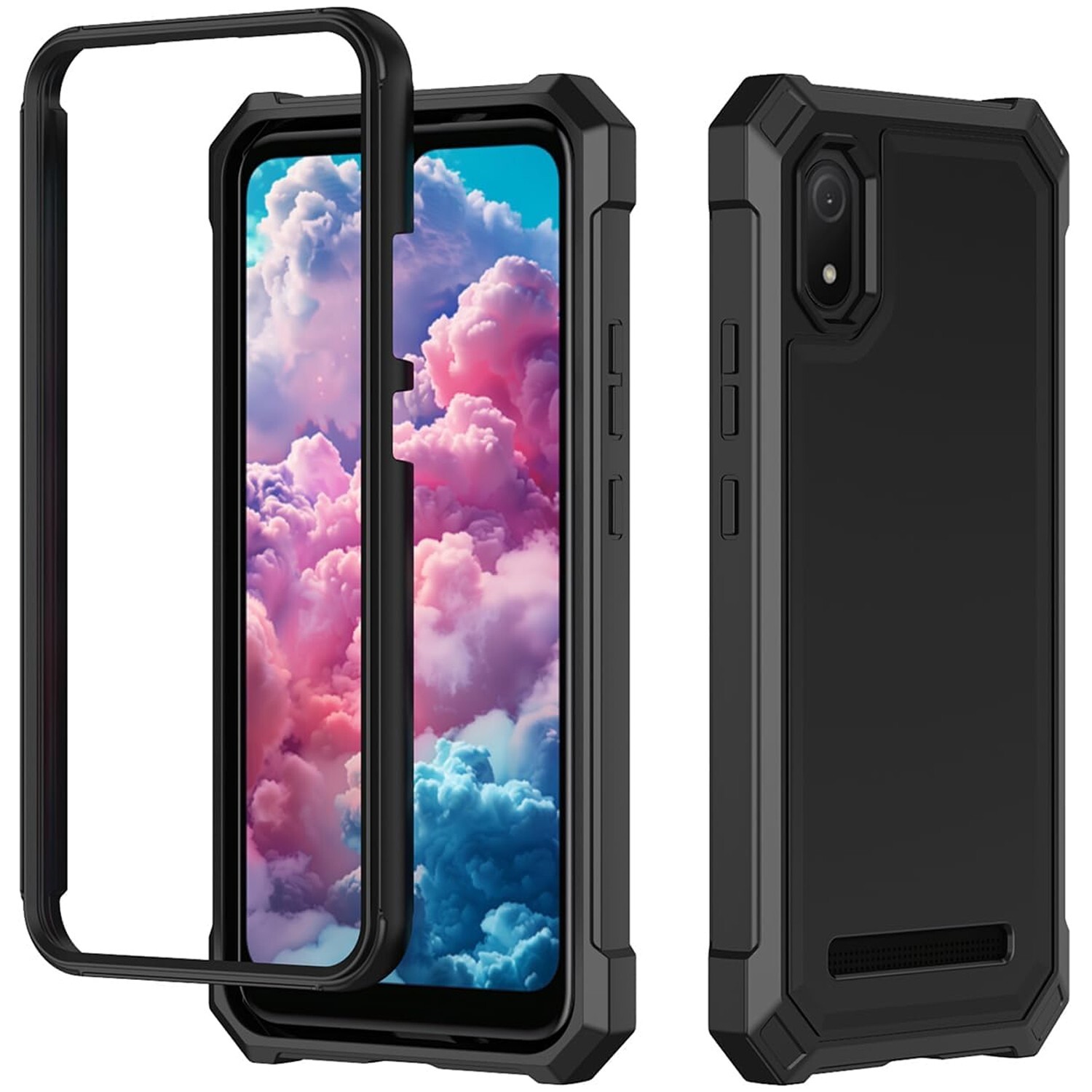 For Cloud Mobile Stratus C8 Case 2 Layer Protection Corners TPU Bumper Cover