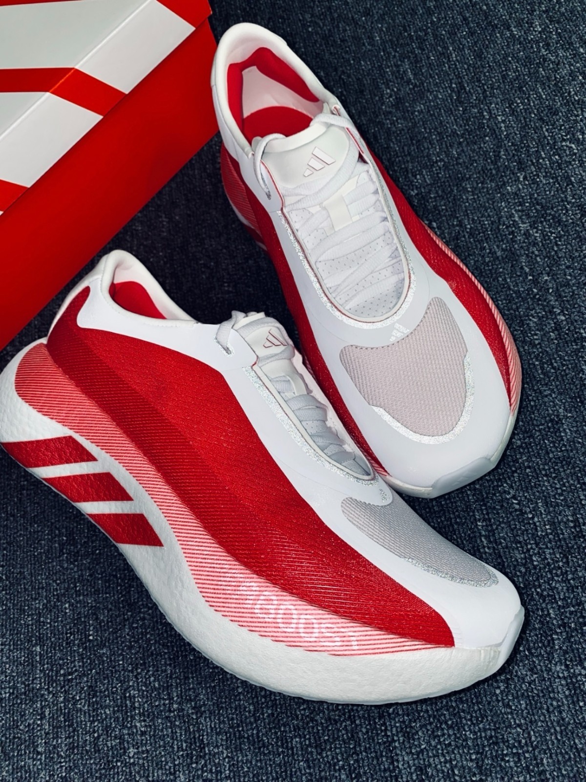 adidas Hyperboost Edge Cloud White Pure Ruby KI1913