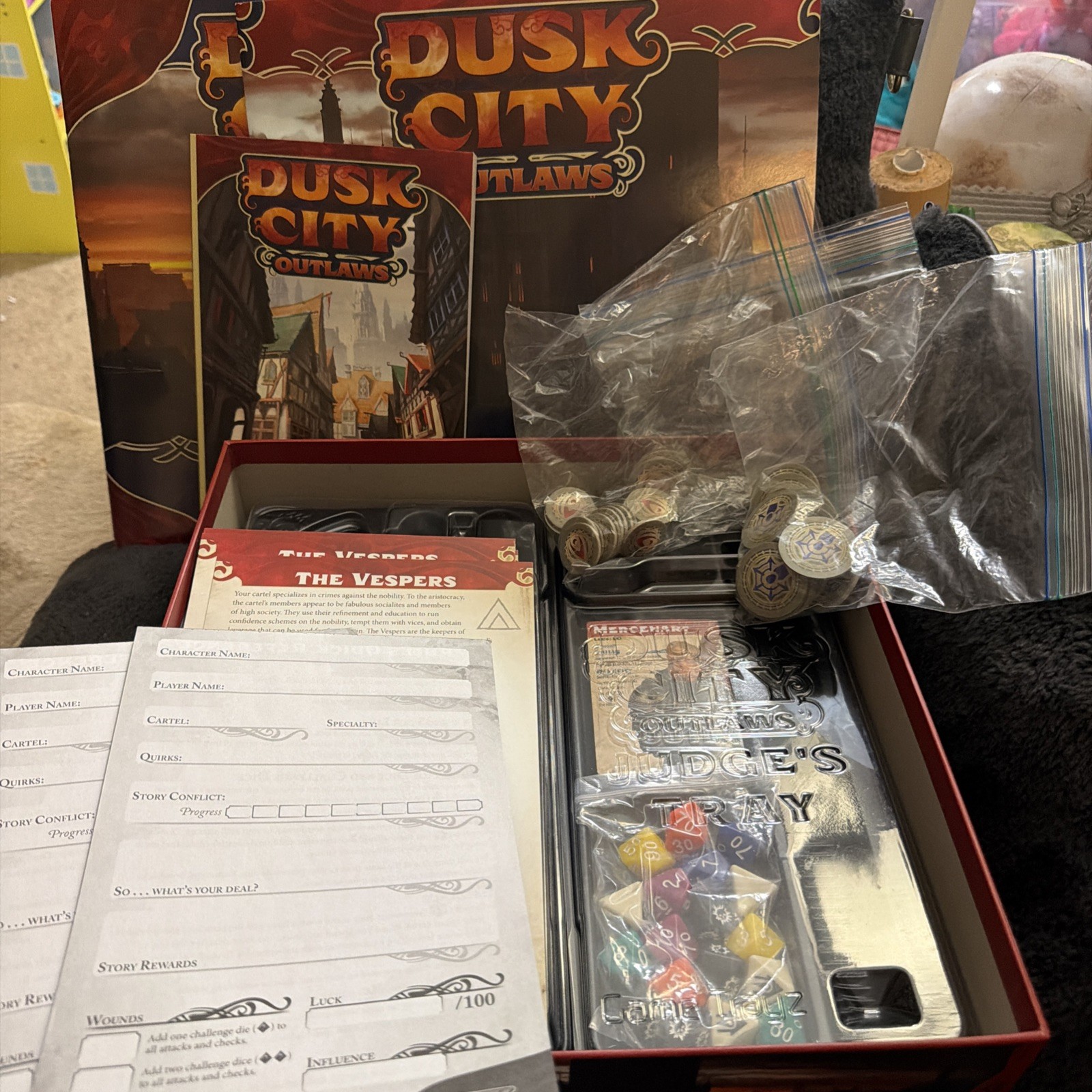 Dusk City Outlaws RPG Rodney Thompson Scratchpad Publishing 2017 100% Complete