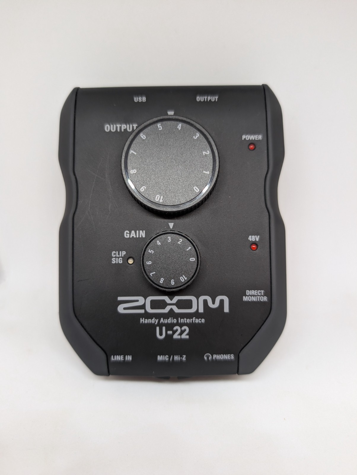 Zoom U-22 Handy Audio Interface with Box and all original accessories