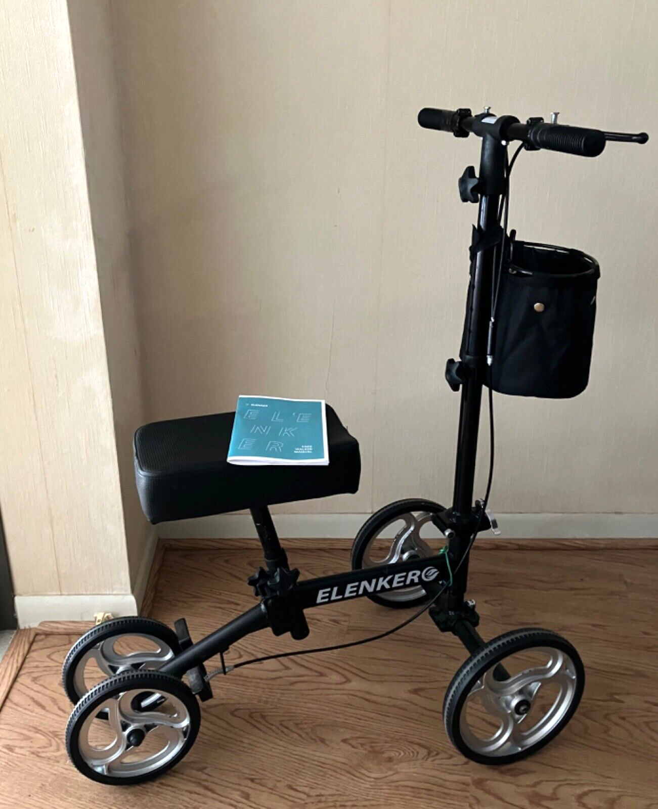ELENKER Knee Scooter YF-9003D for Ankle and Foot Injury, EUC - Compare at $94.99
