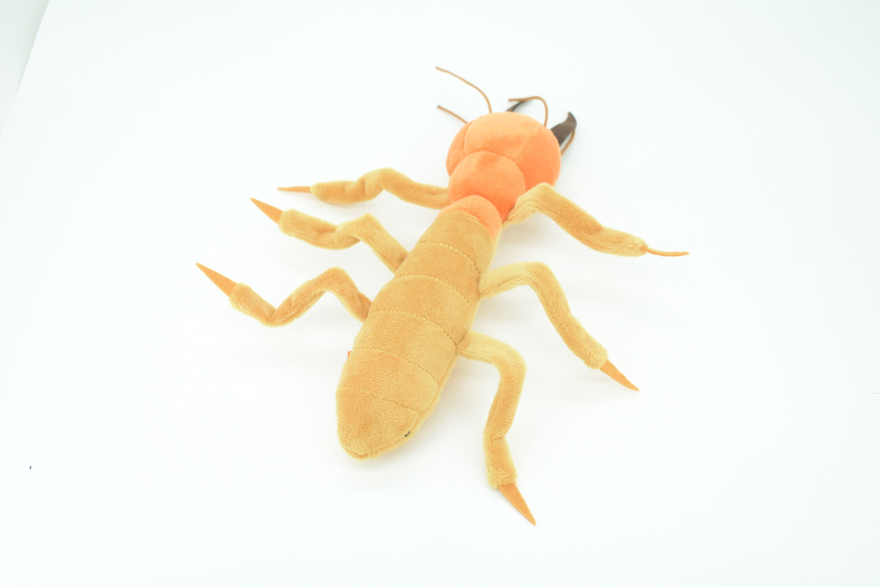 Plushy Termite Toy, Stuffed Bug, Plush Insect, Soft, Gag Gift, 10" GM05 B108