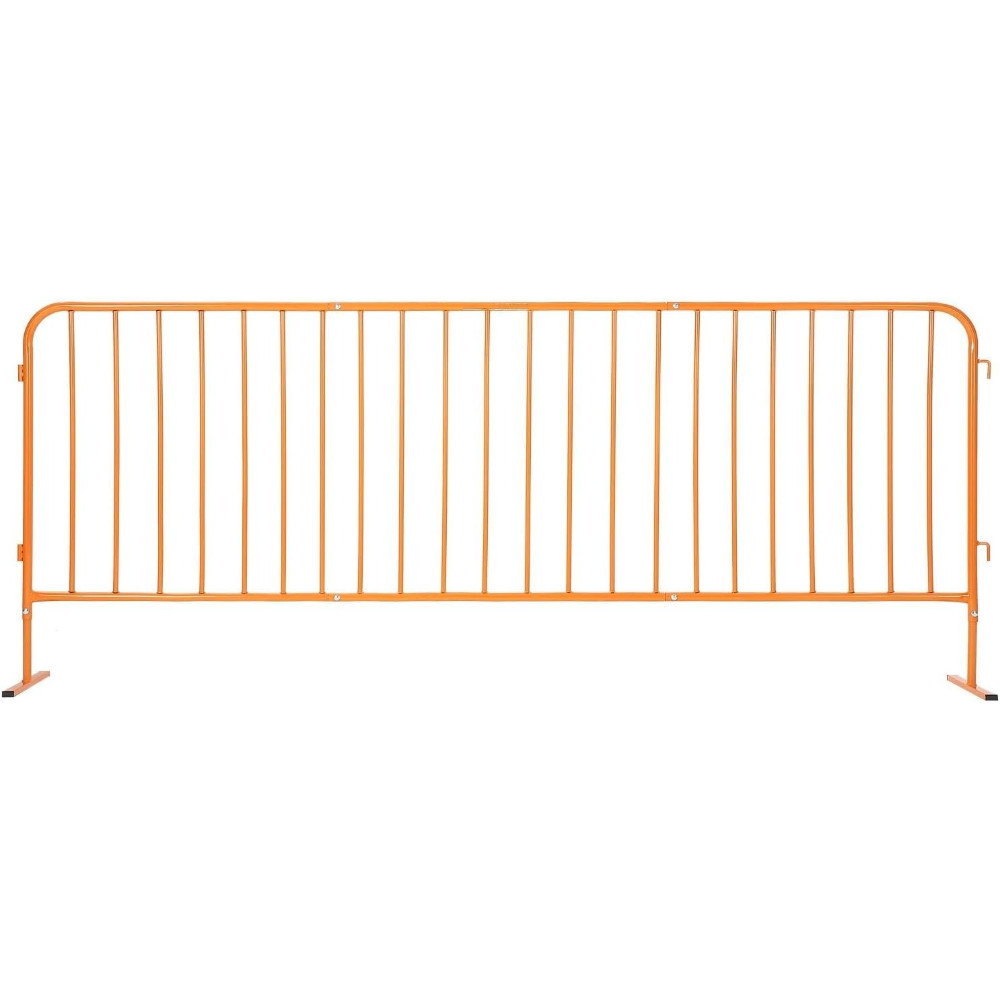 Interlocking Steel Safety Barricade Removable Flat Feet for Events Construction