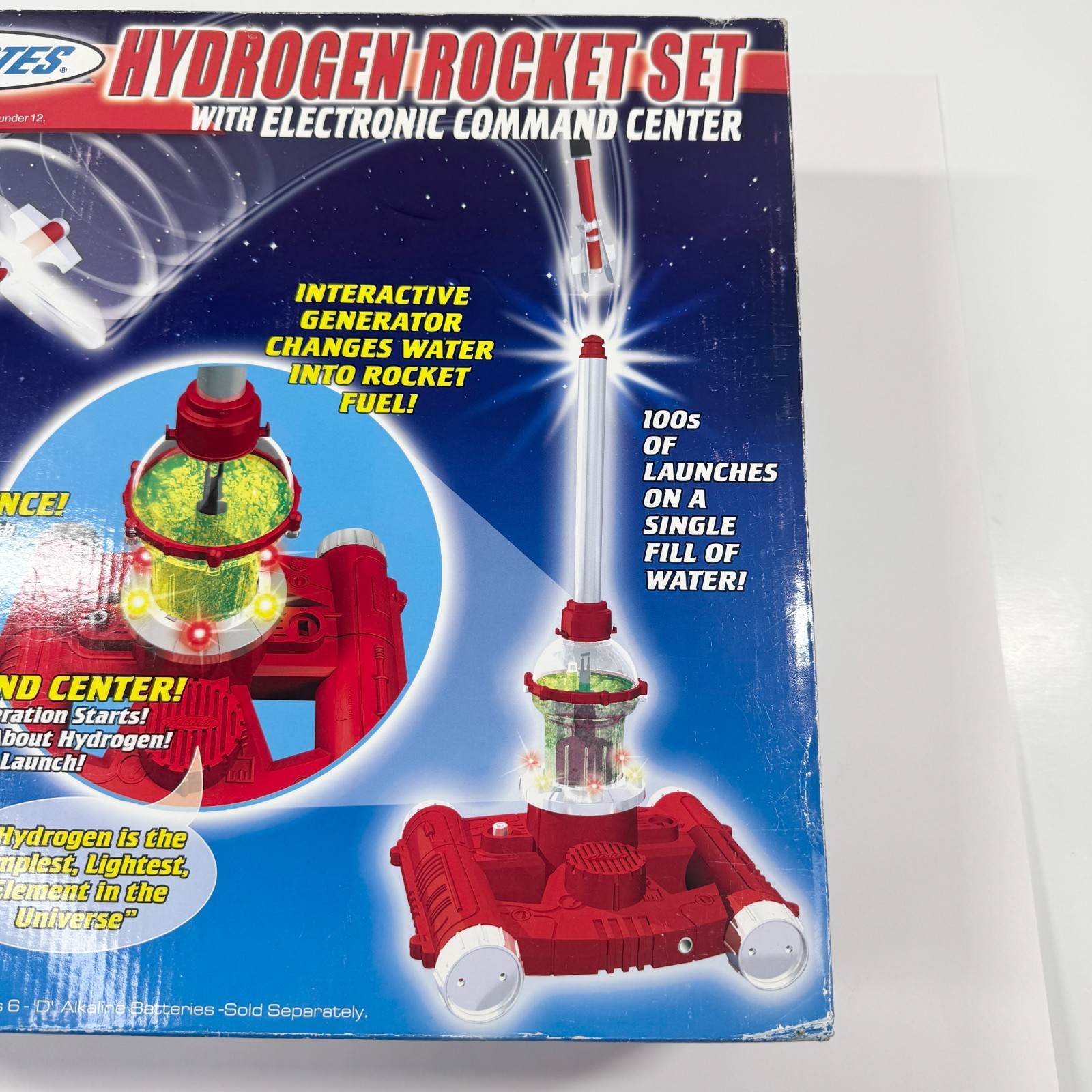 Estes Hydrogen Rocket Set Talking Electronic Command Center 1863 2007 Open Box