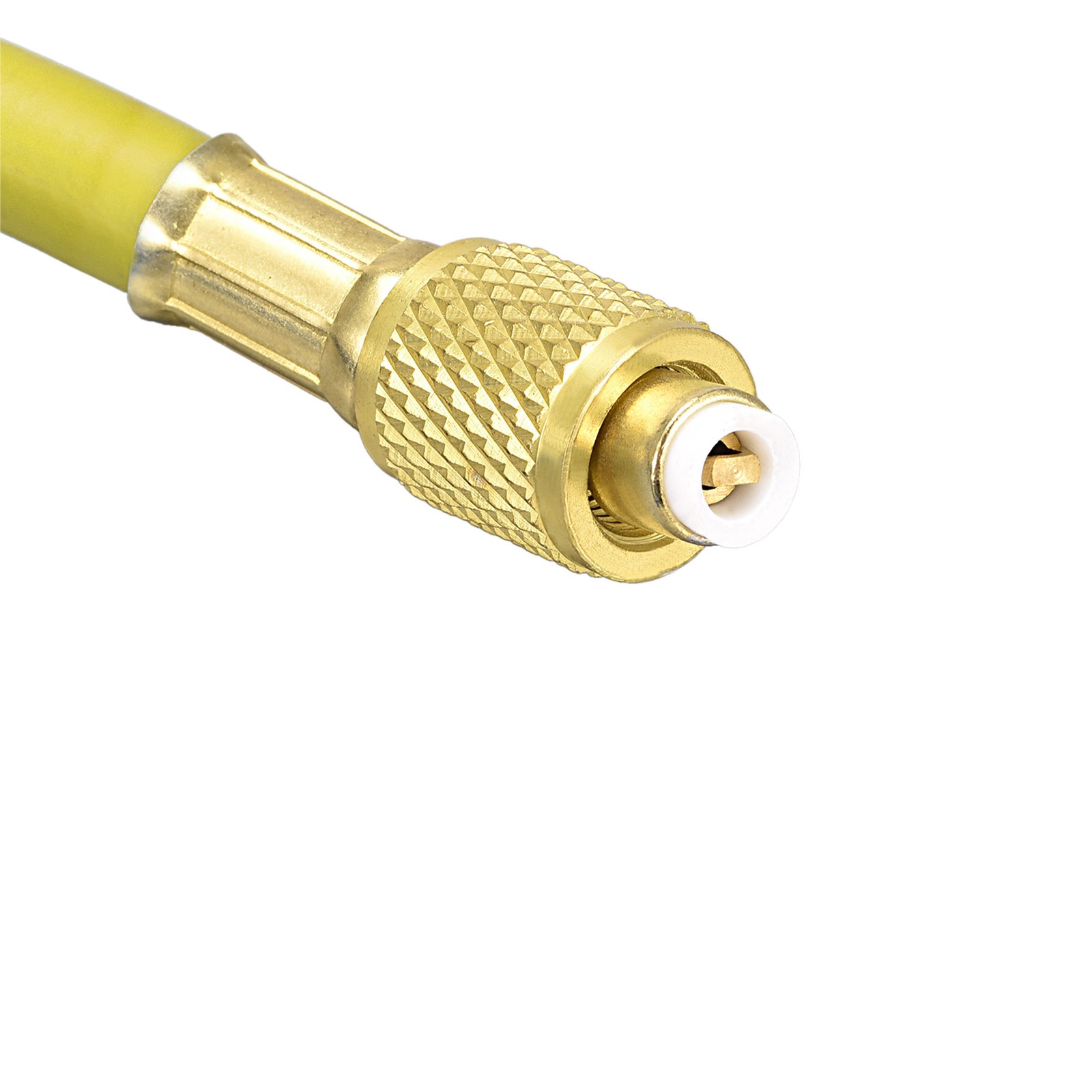 1/4 SAE Thread Connector, 0.9M Length 500PSI,Charging Hose Tube,Yellow