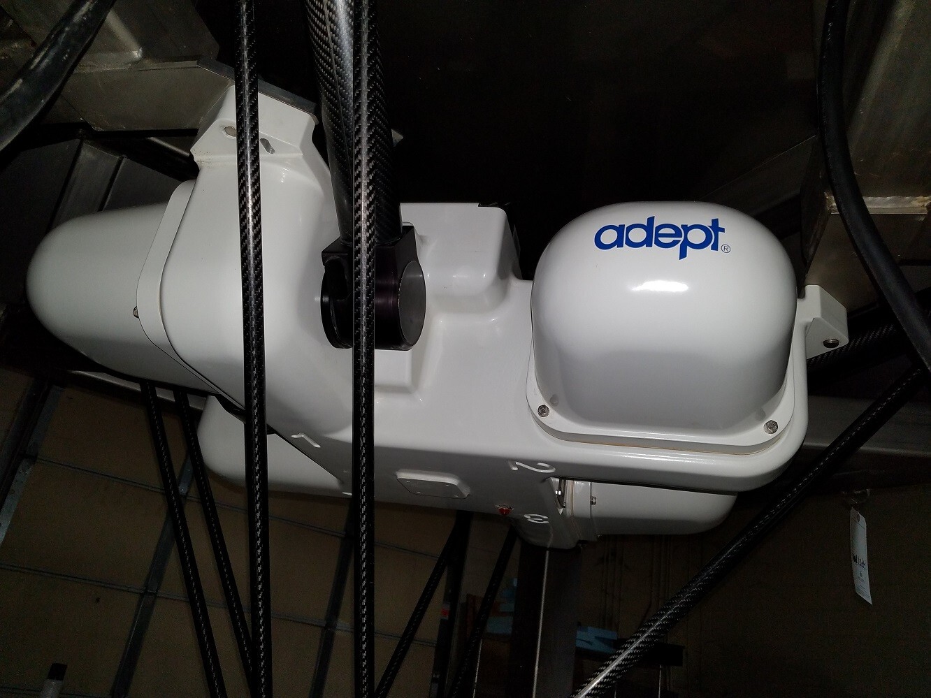 ADEPT OMRON QUATTRO PARALLEL ROBOT S650H 07136-100 SMART CONTROLLER CX 128MB