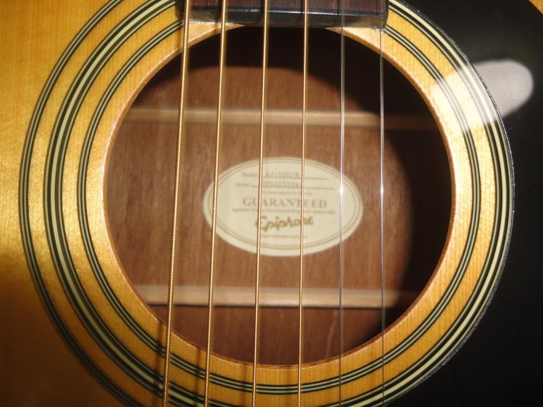 Epiphone AJ-100 Neck Repair Soft Case Included