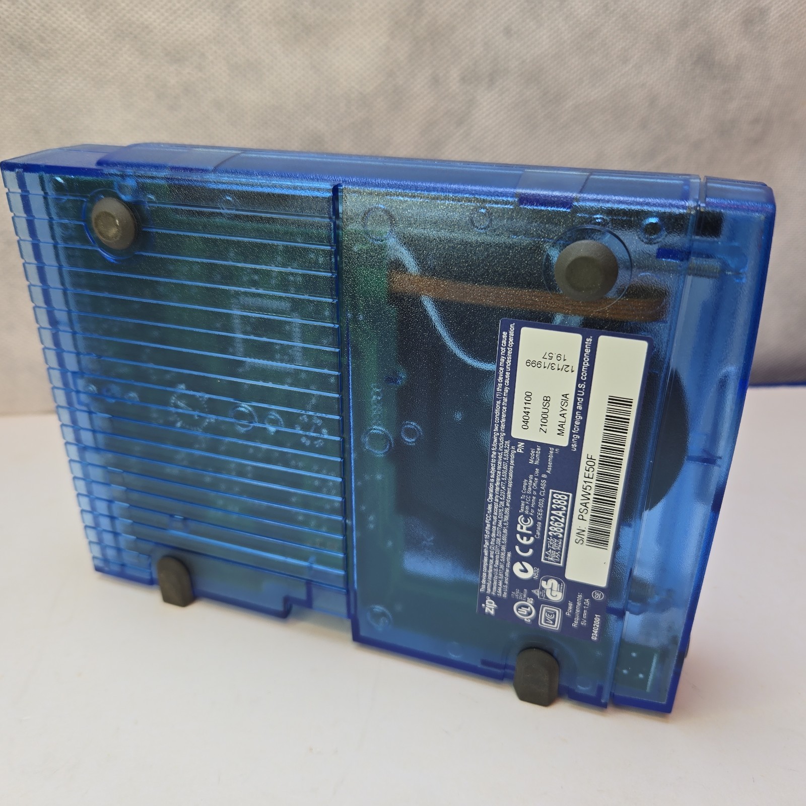 IOMEGA 100 Zip Drive Untested NO CORDS