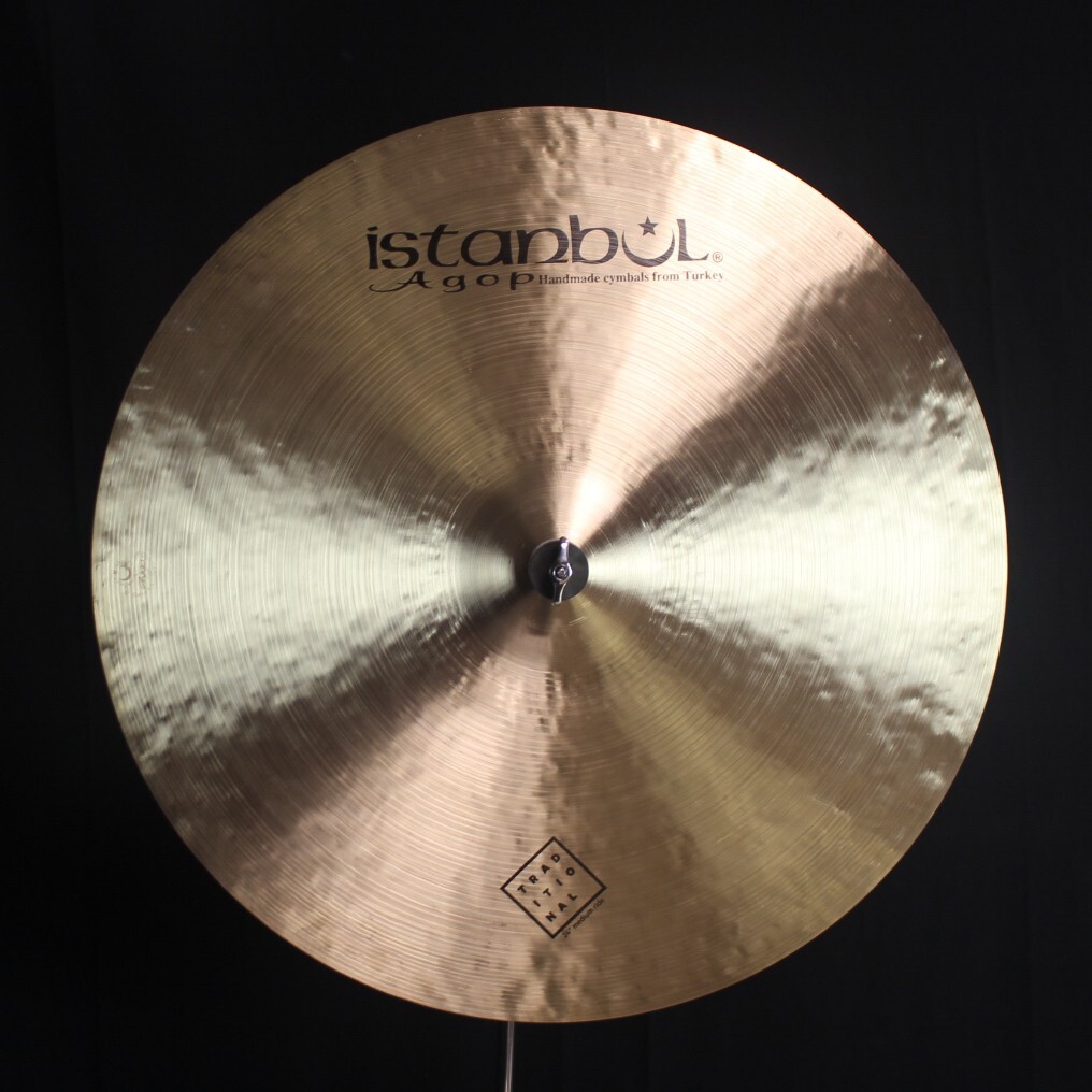 Istanbul Agop 24" Traditional Medium Ride - 3430g (video demo)