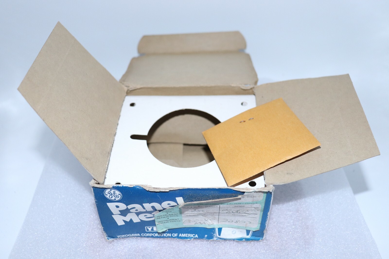 GE 0-500 +/- D-C MILLIAMPERES Panel Meter Gauge