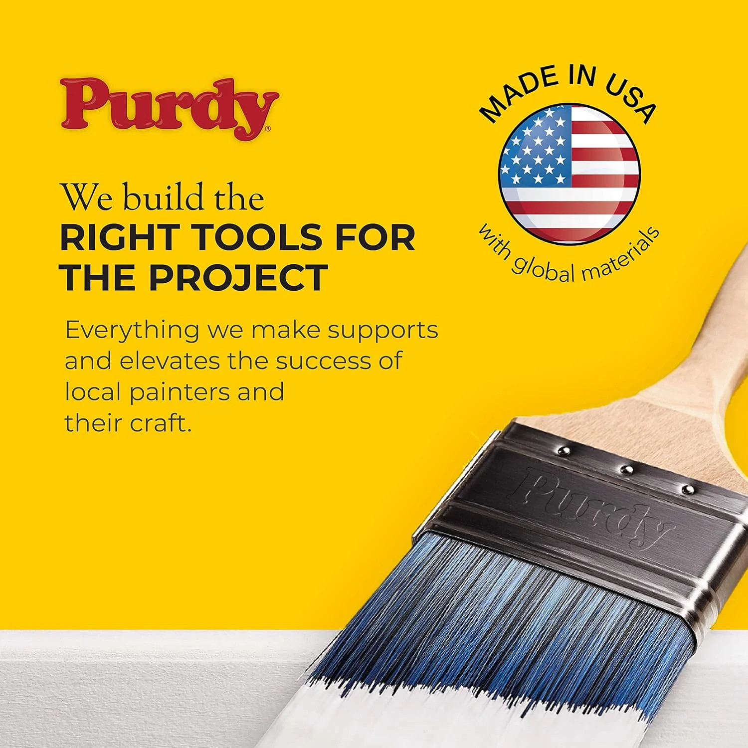 Purdy Clearcut Elite PIP Wall Brush
