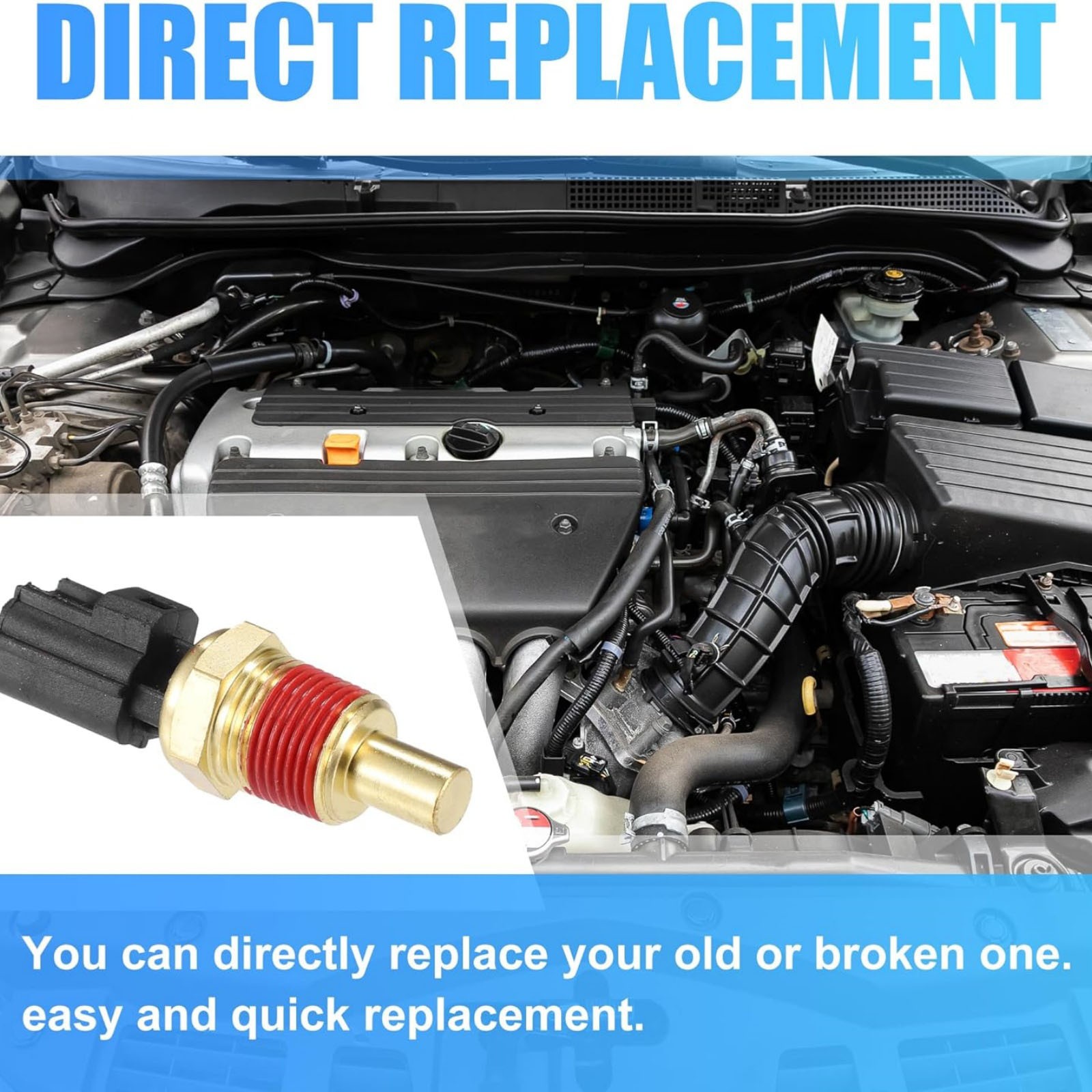 56027873 Durable Coolant Temperature Sensor For Chrysler Sebring 1997-2000
