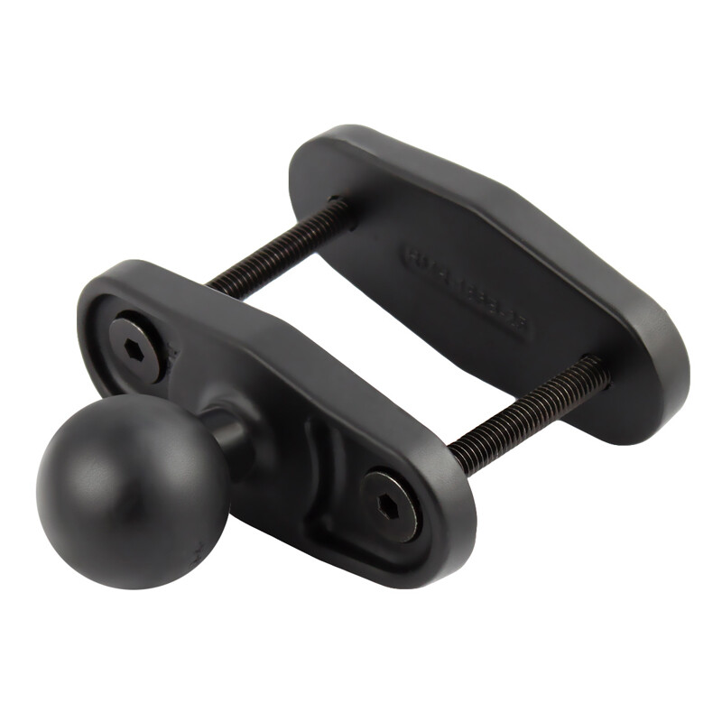 RAM Clamp Base with 1.5" Ball - For Square Posts up to 2.5" Wide  RAM-247U-25