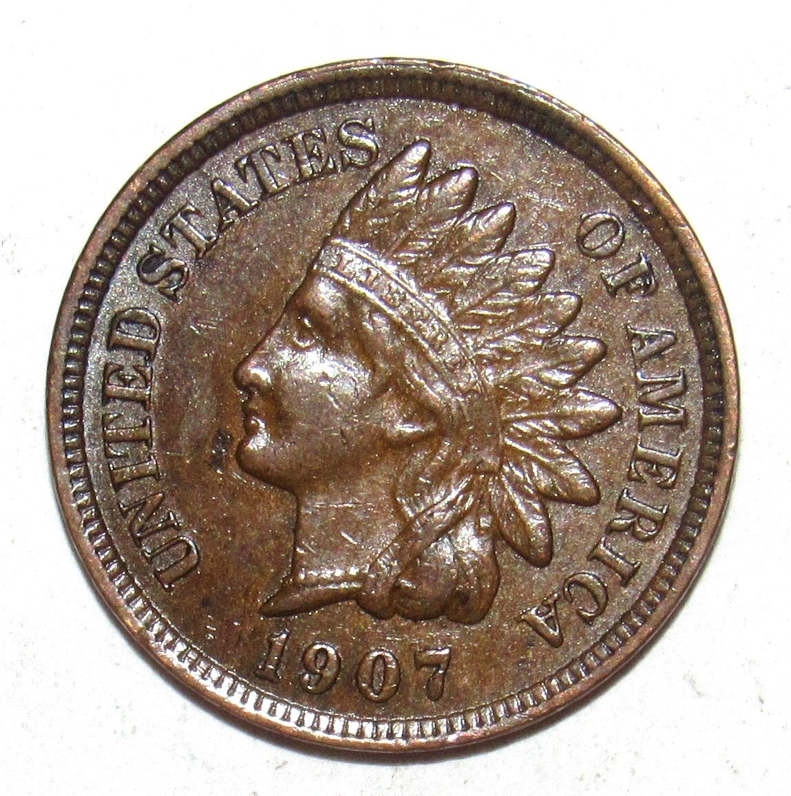 1907 Indian Head Cent XF (Q13)