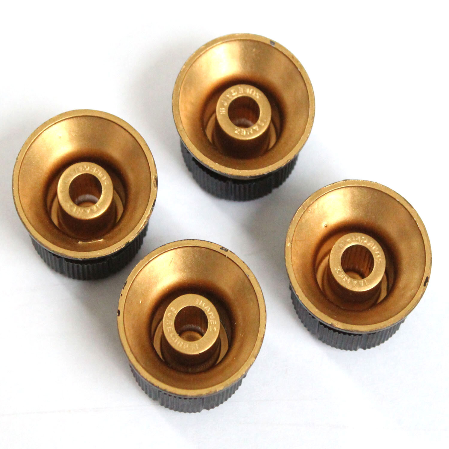 A Set of 4 pcs Speed Control Knobs for Electric Guitar