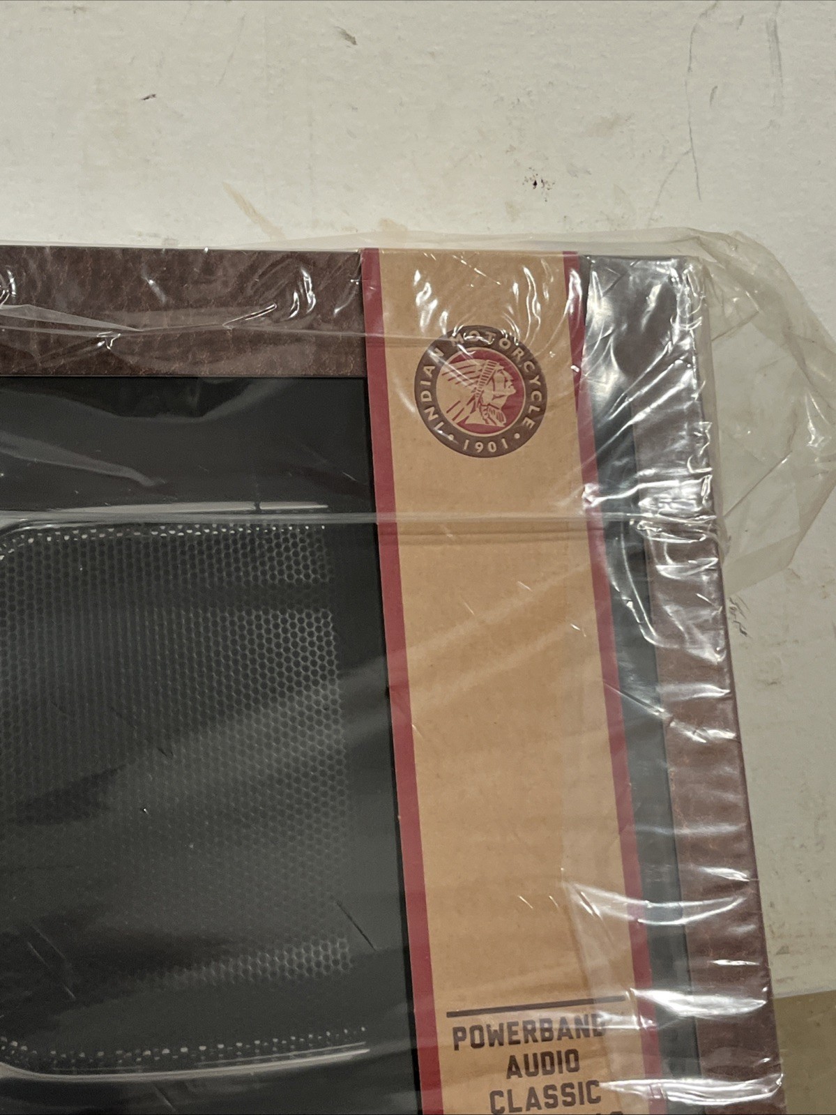 K. NEW OEM Indian PowerBand Audio Classic Speaker Bezels Chrome 2883669-156