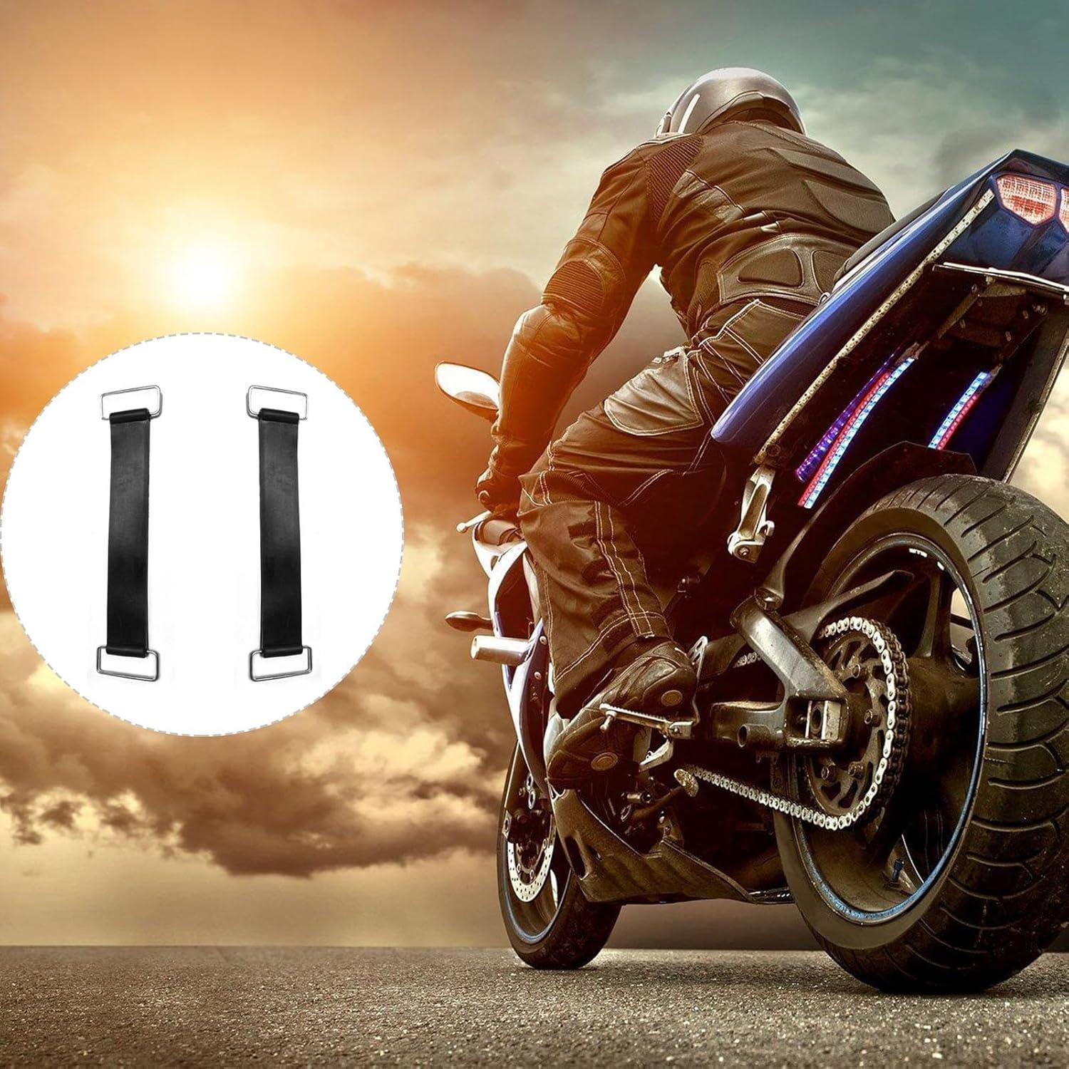 4 Pcs Battery Straps Motorcycle Battery Tie Down Strap Battery Hold Down Strap U