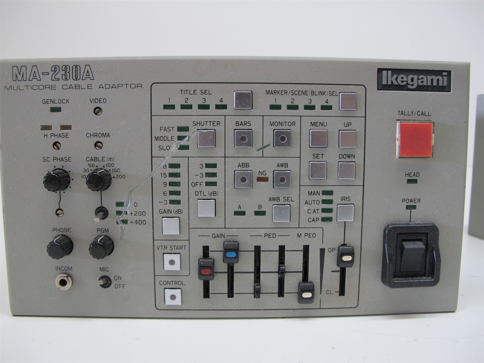 Ikegami MA-230A Multicore Cable Adaptor