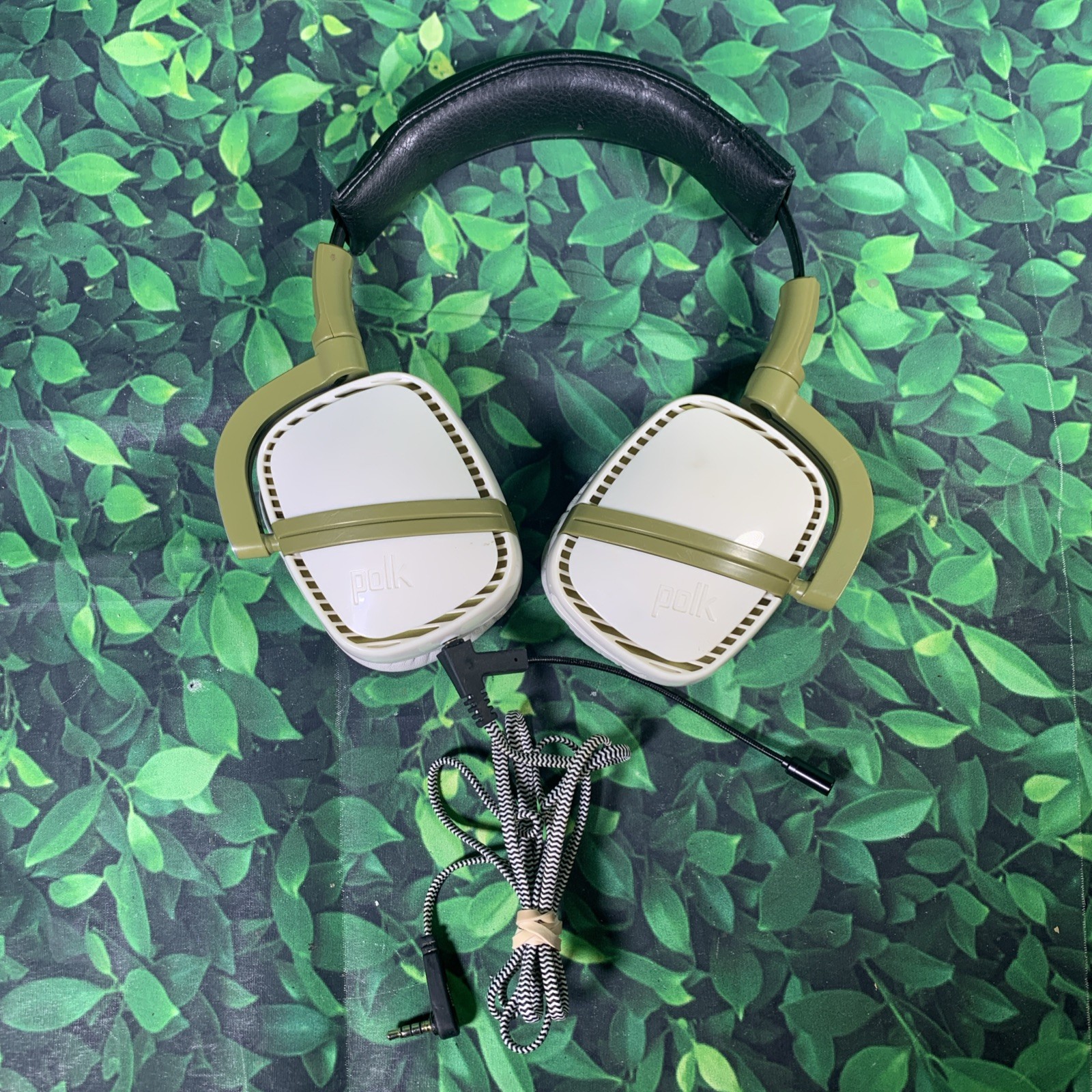 Polk Audio Melee Headphone - Green - Xbox 360 Tested Works