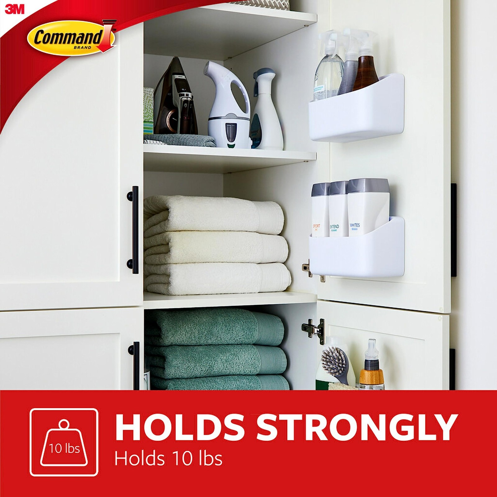 Organizing Caddy, 1 Caddy, 4 Large Strips