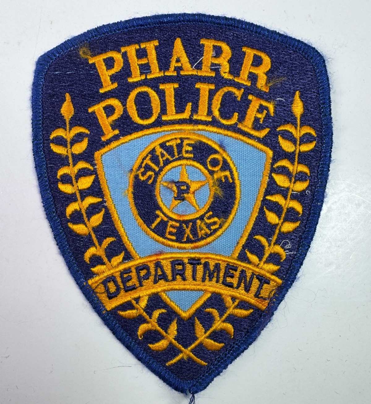 Pharr Police Texas TX Patch CC7