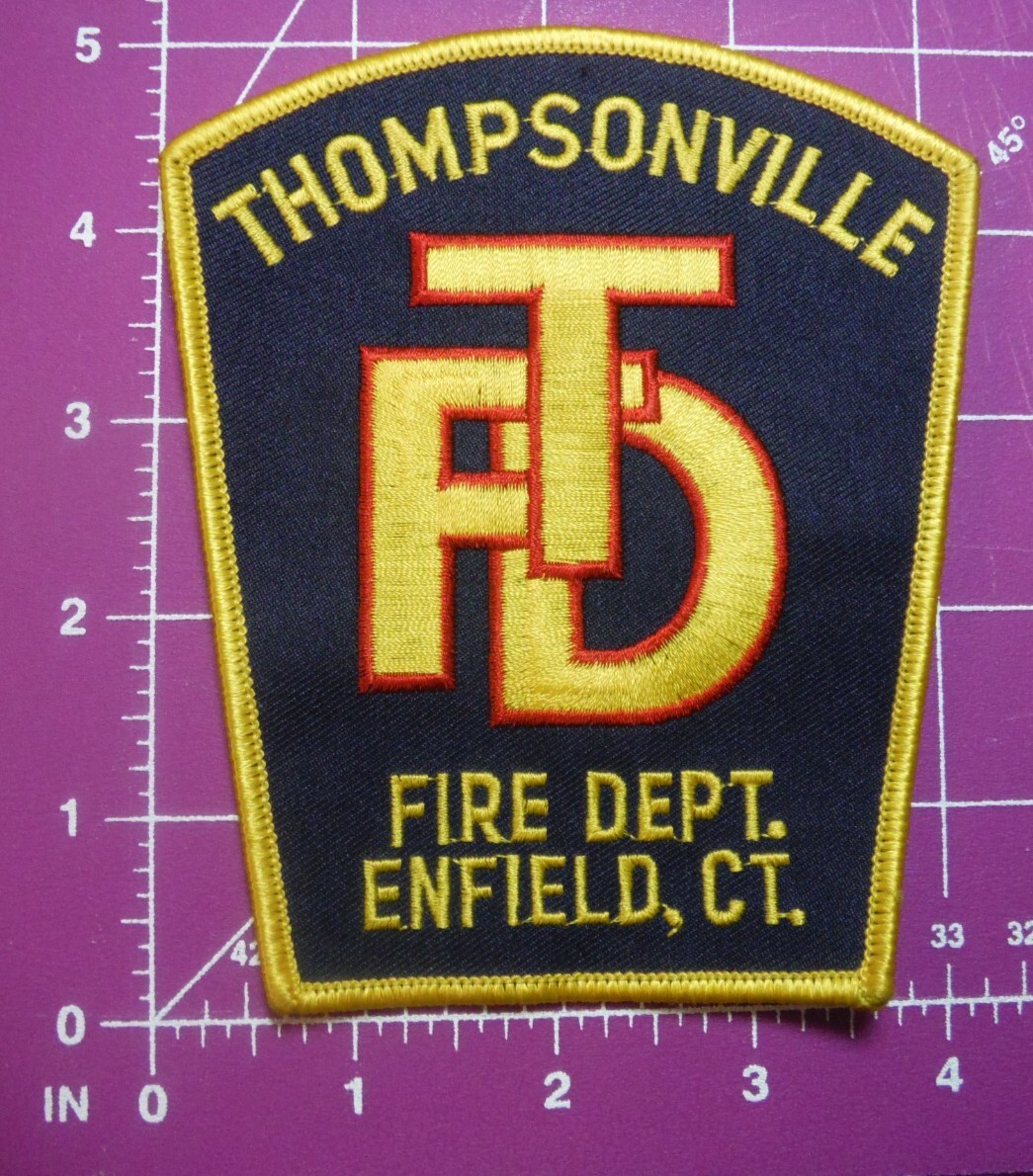 Thompsonville Fire Dept. Enfield Connecticut patch