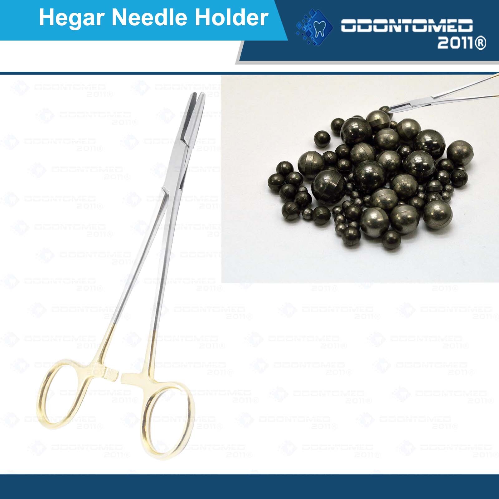 TC Mayo Hegar Needle Holder 6.5" Serrated Dental Surgical