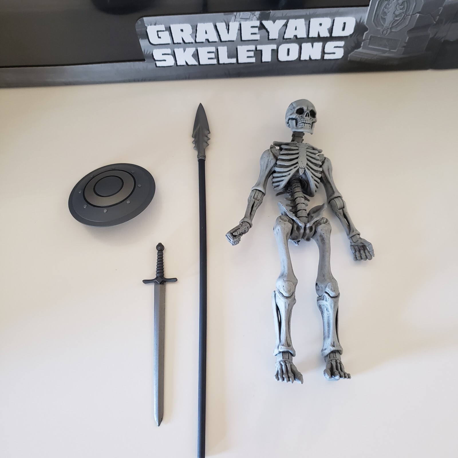 ONE GRAY Graveyard Skeletons Mythic Legions Skeleton from 4 pack