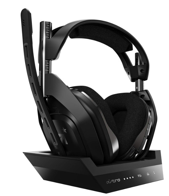 ASTRO Gaming A50 Wireless Headset with Base Station Gen 4 Black A00085