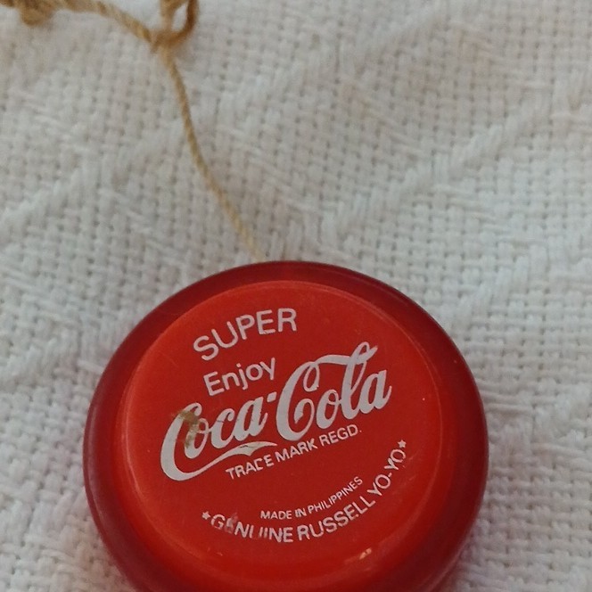 Russell Coca-Cola Super Enjoy Red Yo-Yo Made in Philippines Ages 8-11