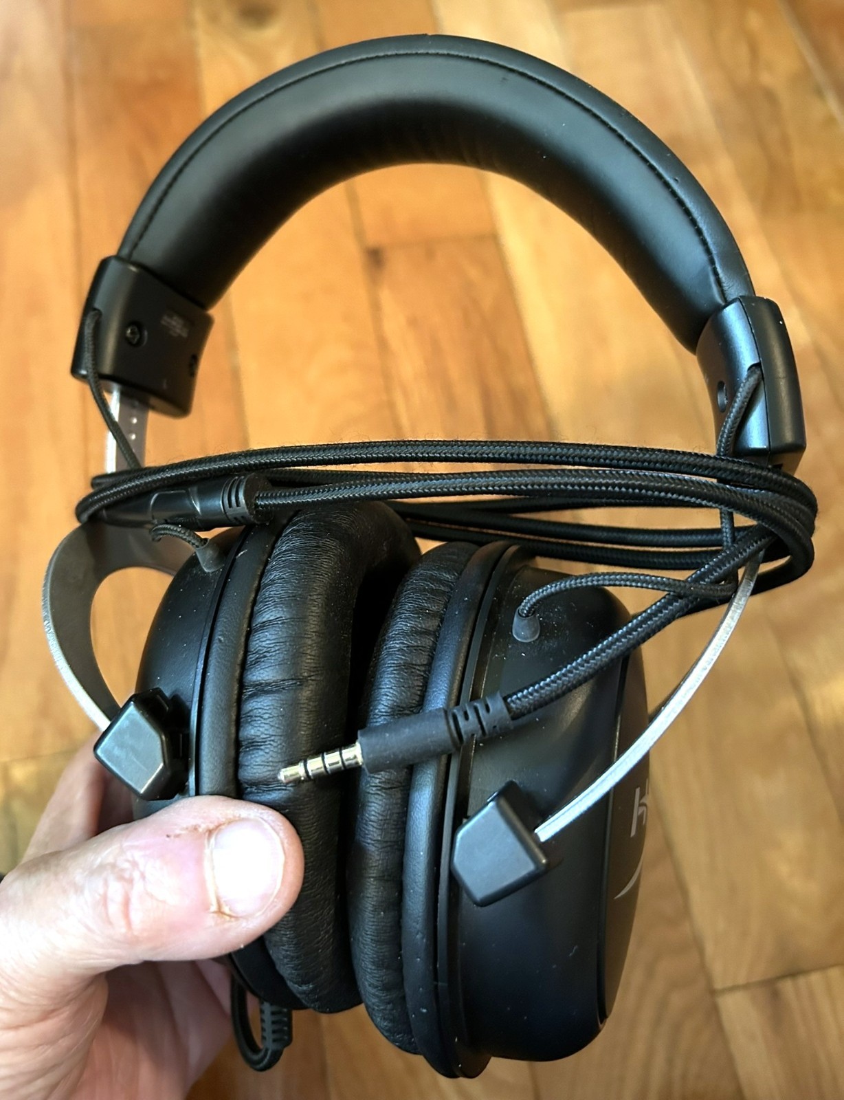 HyperX HHSC2-CG-SL/G CloudX Gaming Headset Black-Silver Wired Microphone WORKING