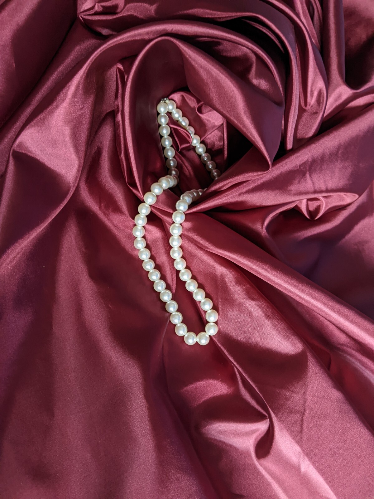 Habotai lining Burgundy  60" wide by yard , blouse, scarves, lingerie.
