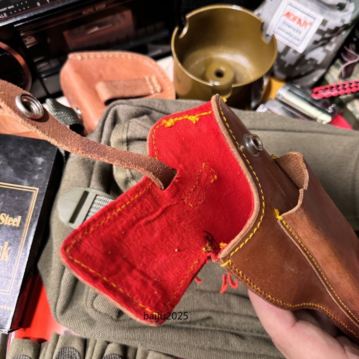 Original Surplus Chinese Army Type 54 TT Tokarev Leather Holster