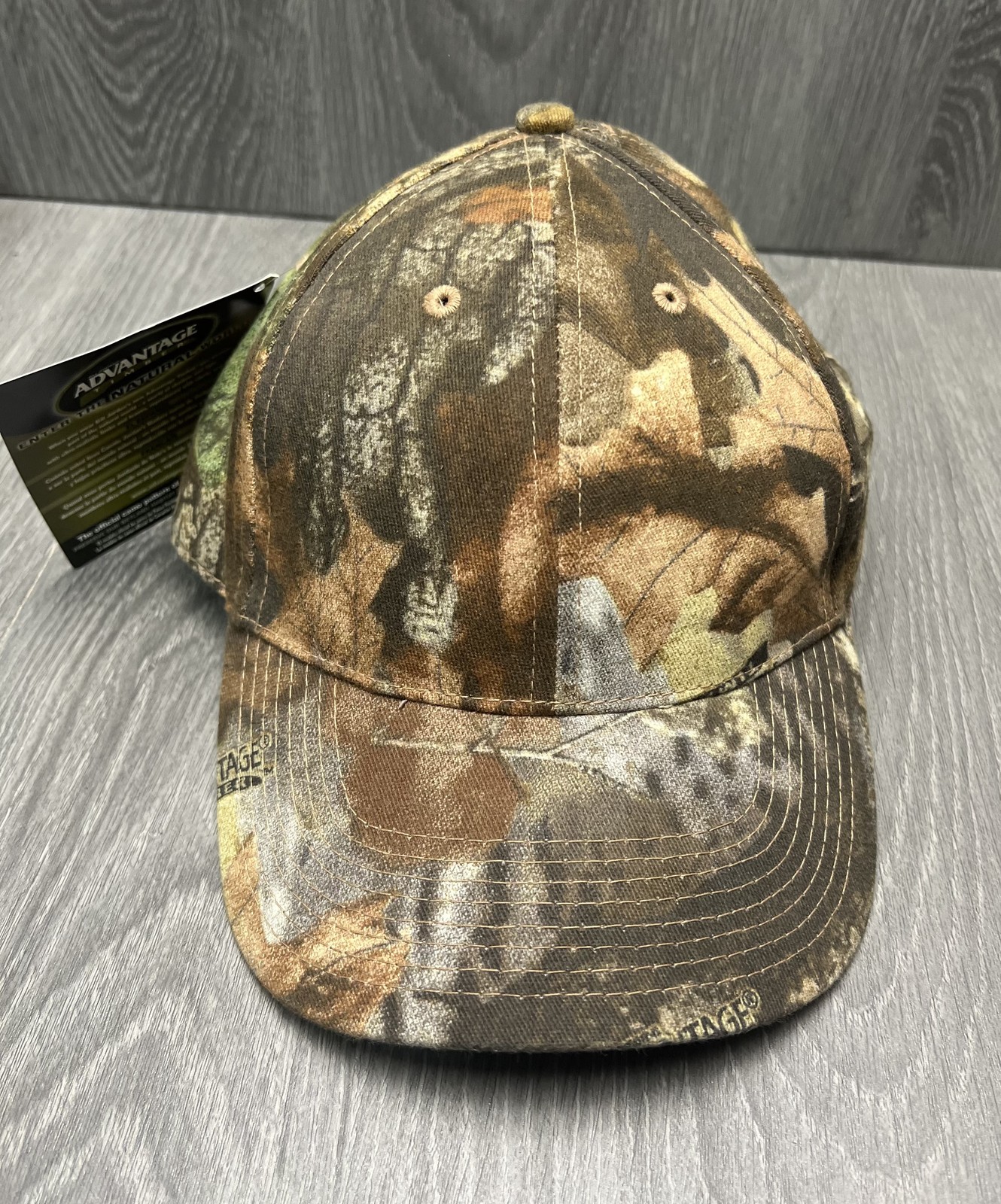 Headtoe Advantage Timber Camo Hunting Baseball Cap Hat Adjustable Bill Jordan's