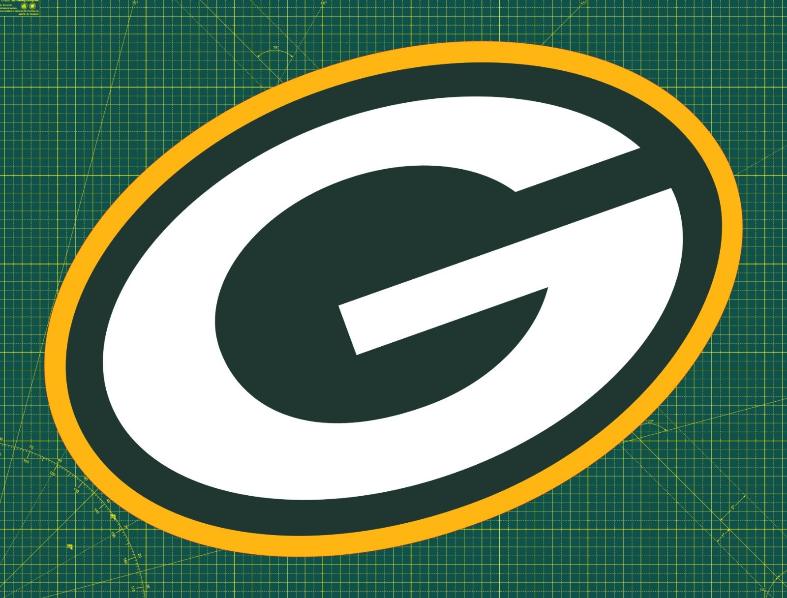 Green Bay Logo Water Proof UV Safe Glossy Vinyl Decal / Sticker Multiple Sizes