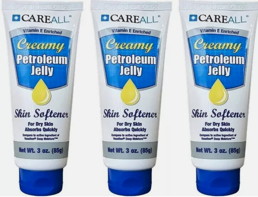 CareAll Creamy Petroleum Jelly With Vitamin E, 3-oz. Tubes (Lot Of 3) *SPECIAL*