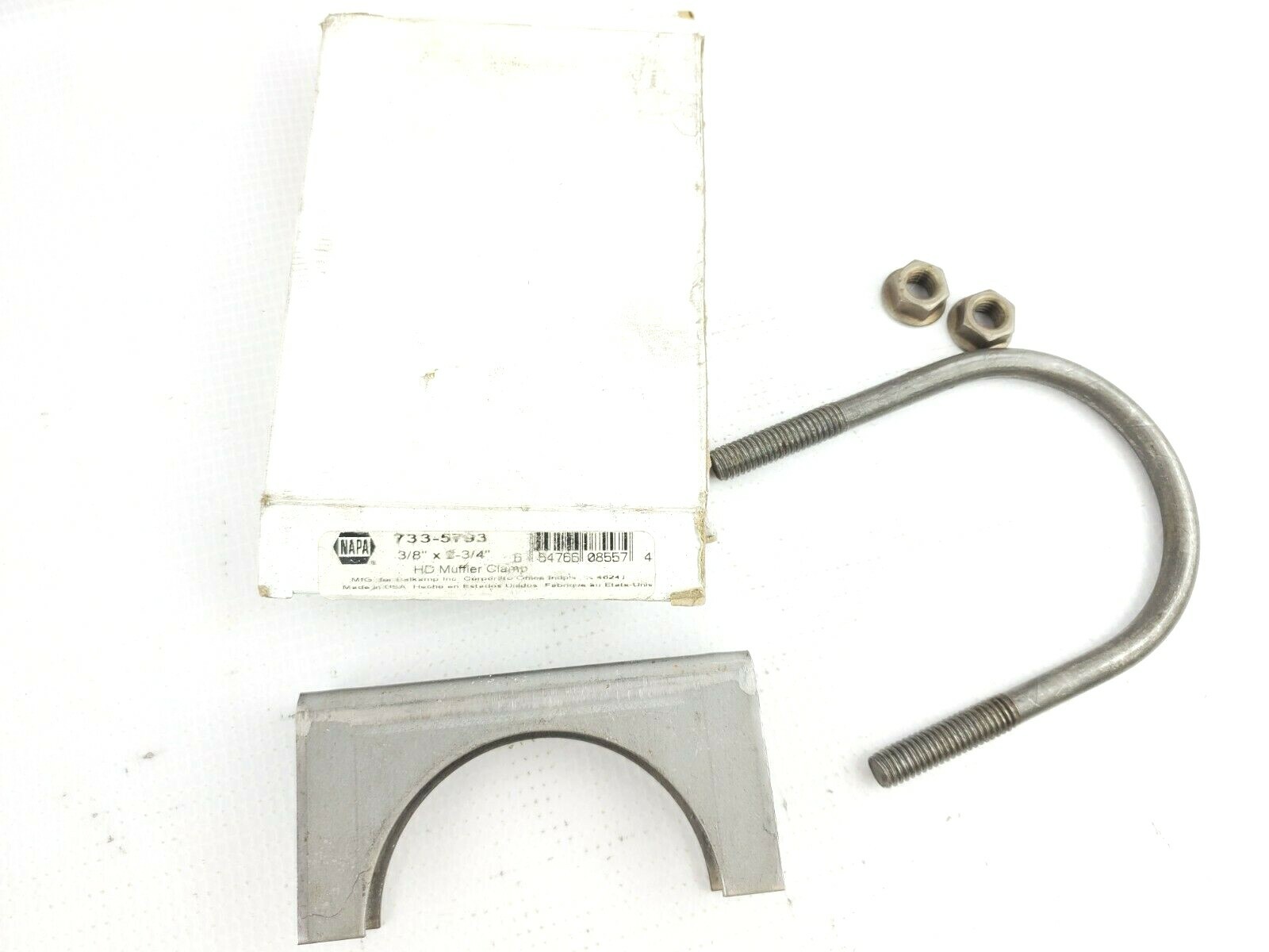 NOS 1x NAPA 733-5793 3/8" x 2-3/4" Heavy Duty HD Exhaust Clamp