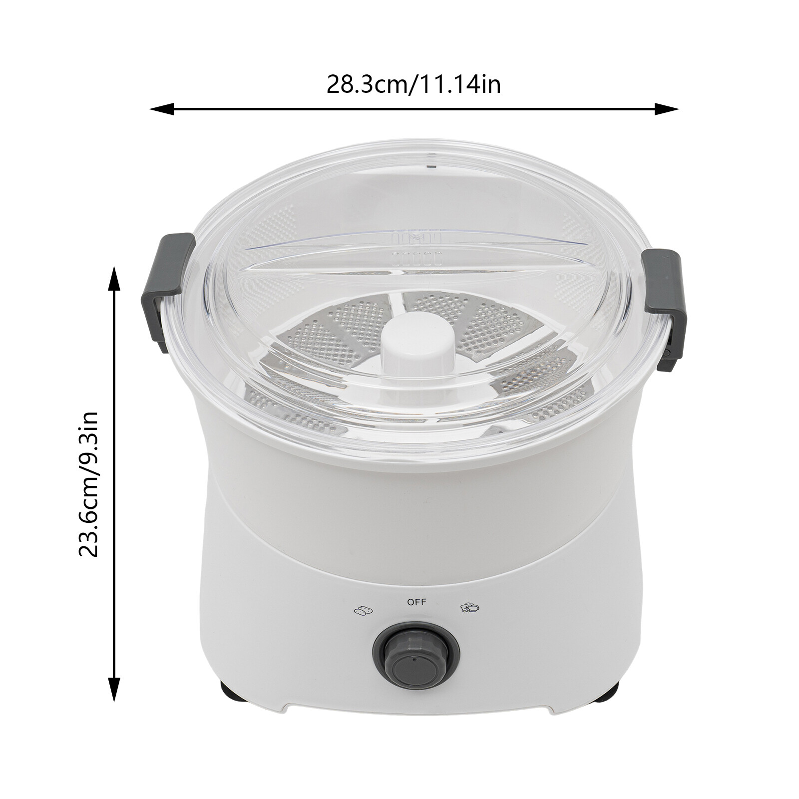 Electric Potato Peeler Tabletop Kitchen Automatic Peeler Spinner Peeling Machine