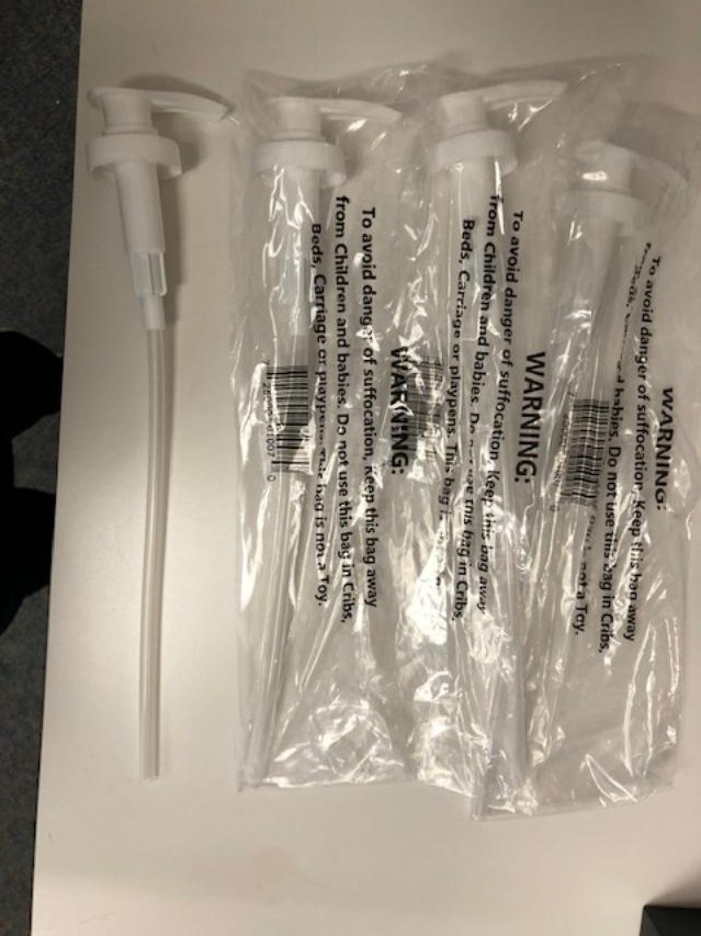 Heavy Duty Dispensing Pumps 15ml/1/2 oz (38/400) For Gal & 1/2 Gal. bottles 4pcs