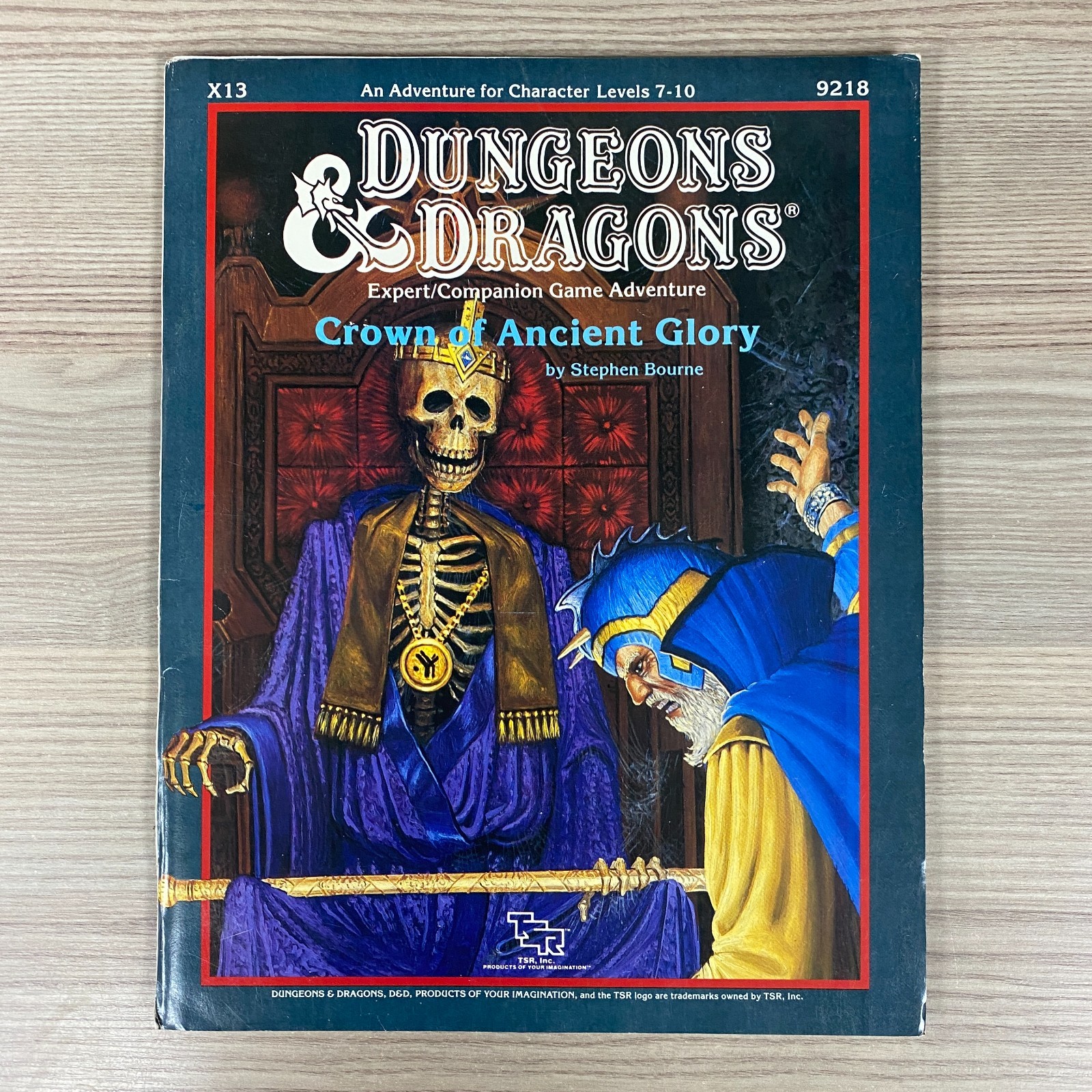 DUNGEONS & DRAGONS CROWN OF ANCIENT GLORY D&D EXPERT/COMPANION GAME ADVENTURE