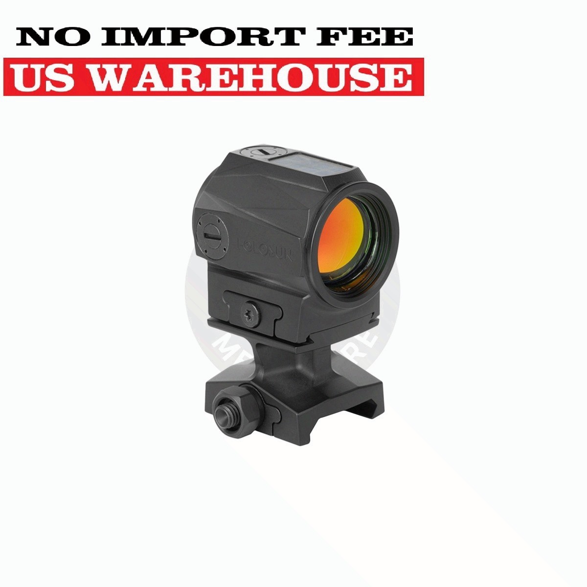Holosun SCRS Solar Charging Rifle Sight - (Black) - RED