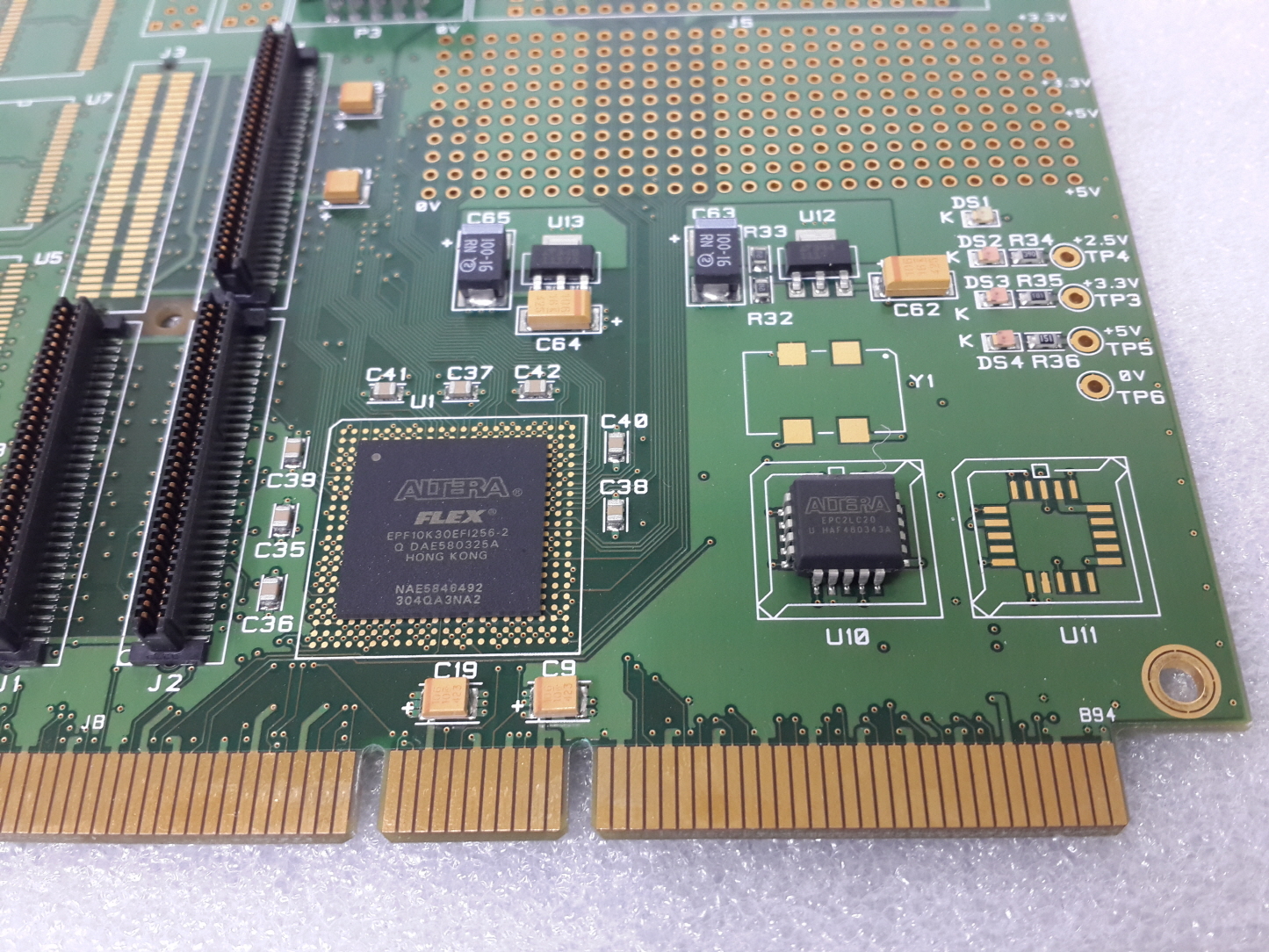 PLD APPLICATIONS PCI10K-PROD B Board
