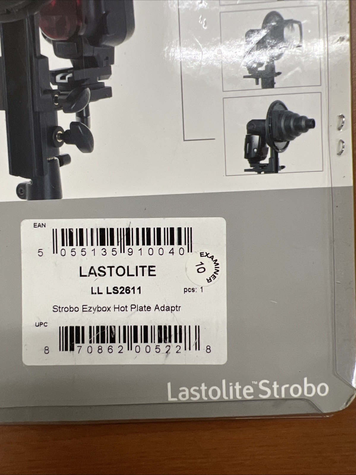 Lastolite Ezybox Hotshoe Plate Adapter for Strobo Light Modification System