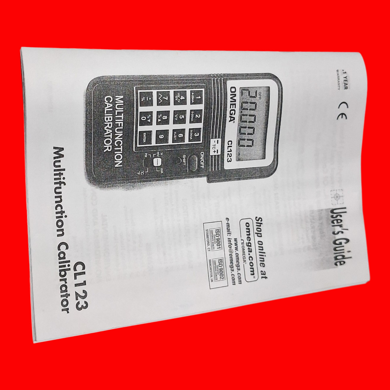 Omega Handheld Multifunction Calibrator CL123