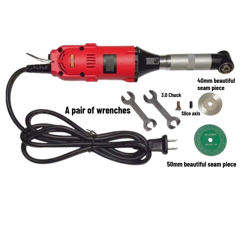 350W/550W Electric Micro Angle Grinder 90° Elbow Grinding Machine Multifunction